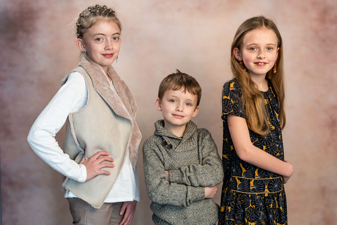 Portrait plusieurs enfants en Studio Loiret 45