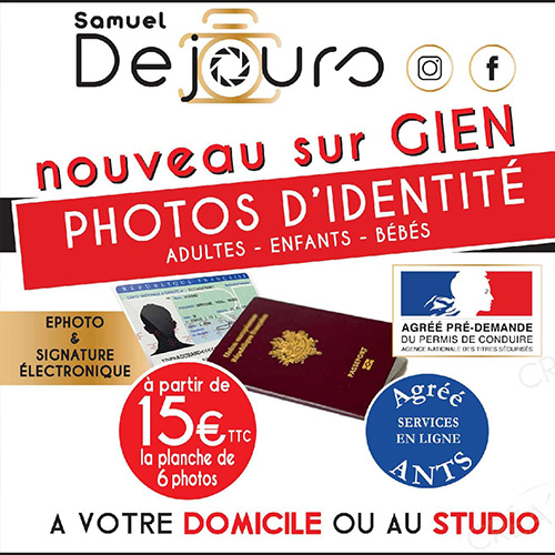 Photo identité agrée Gien 45